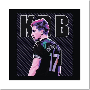 Kevin De Bruyne In Wpap Pop Art Style Posters and Art